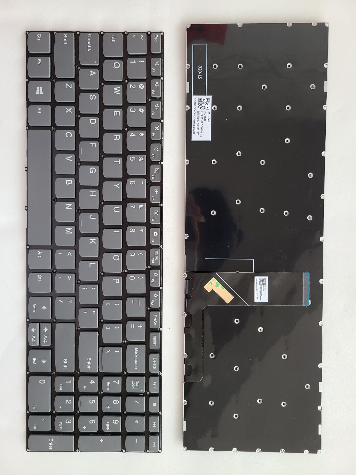 Picture of New Replacement Laptop Keyboard For LENOVO 330-15/320-15 without switch Grey (OEM) US Layout